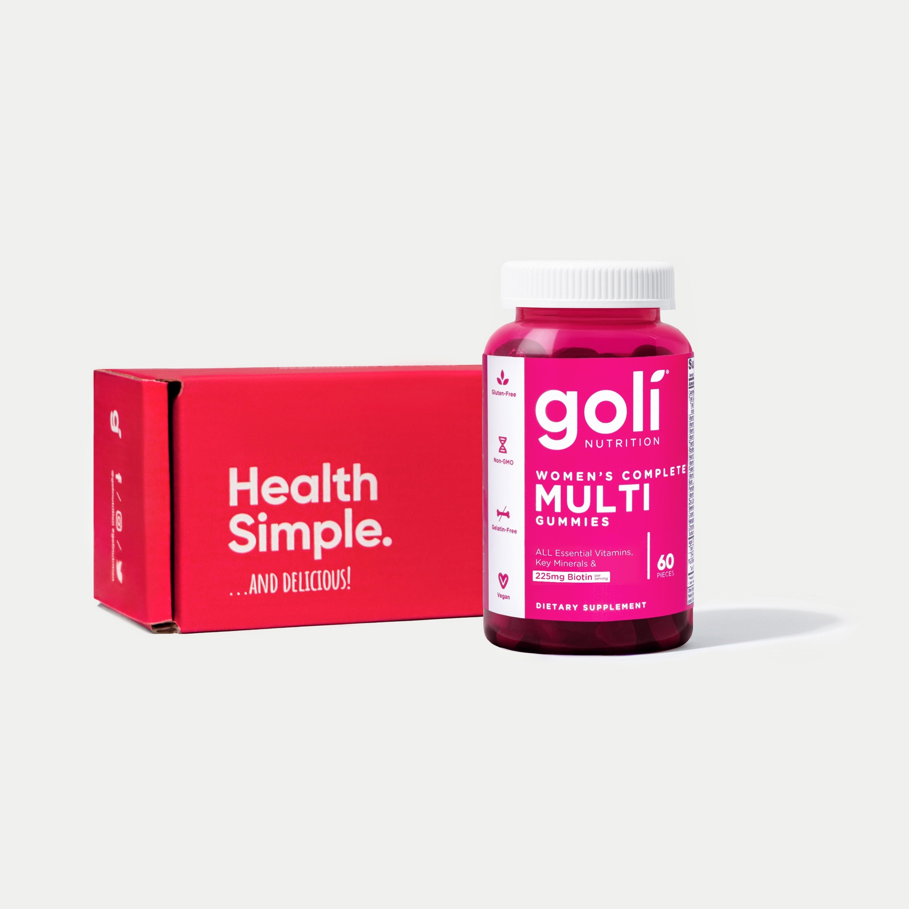 Goli Nutrition Women's Multi Gummies  |  Unit = Case of 24 (TF)