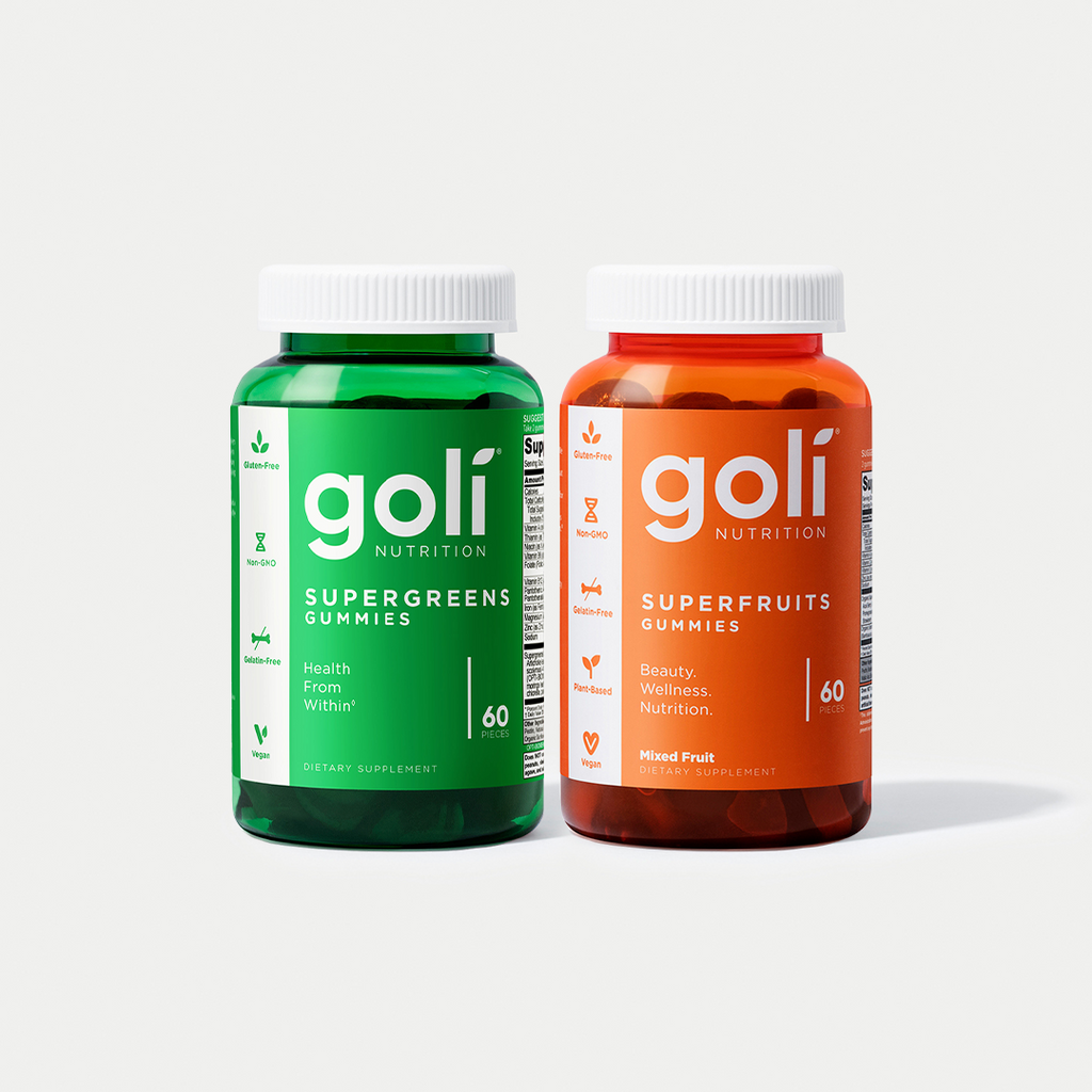 Goli® Super Combo: 1 Superfruits & 1 Supergreens