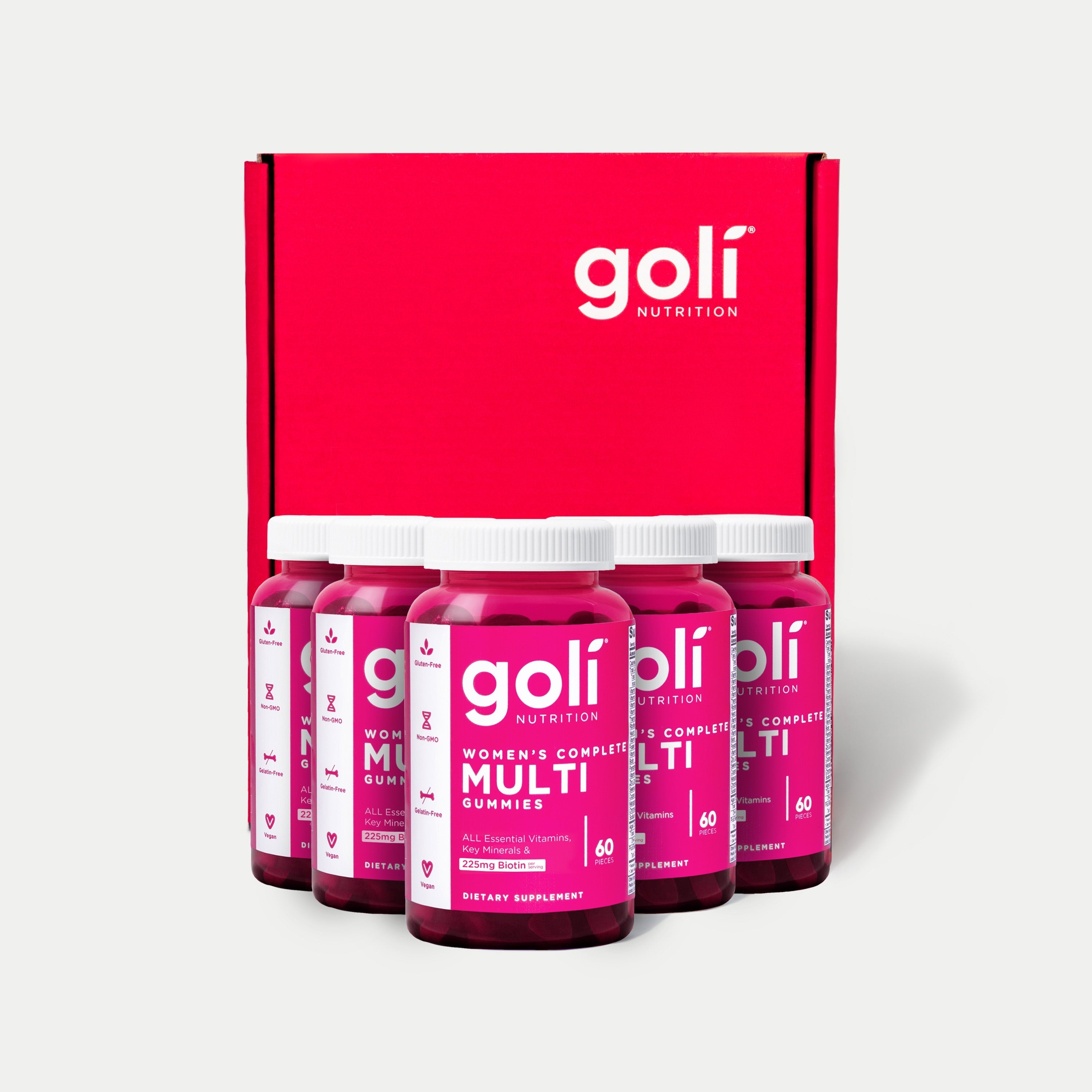 5 Bottles of Women's Multi Gummies