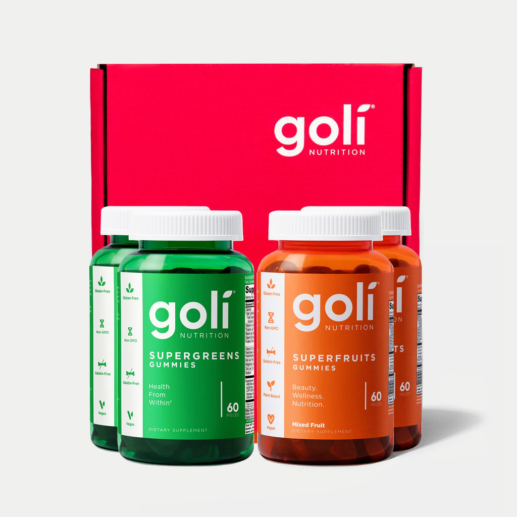 Goli® Super Combo: 2 Superfruits & 2 Supergreens