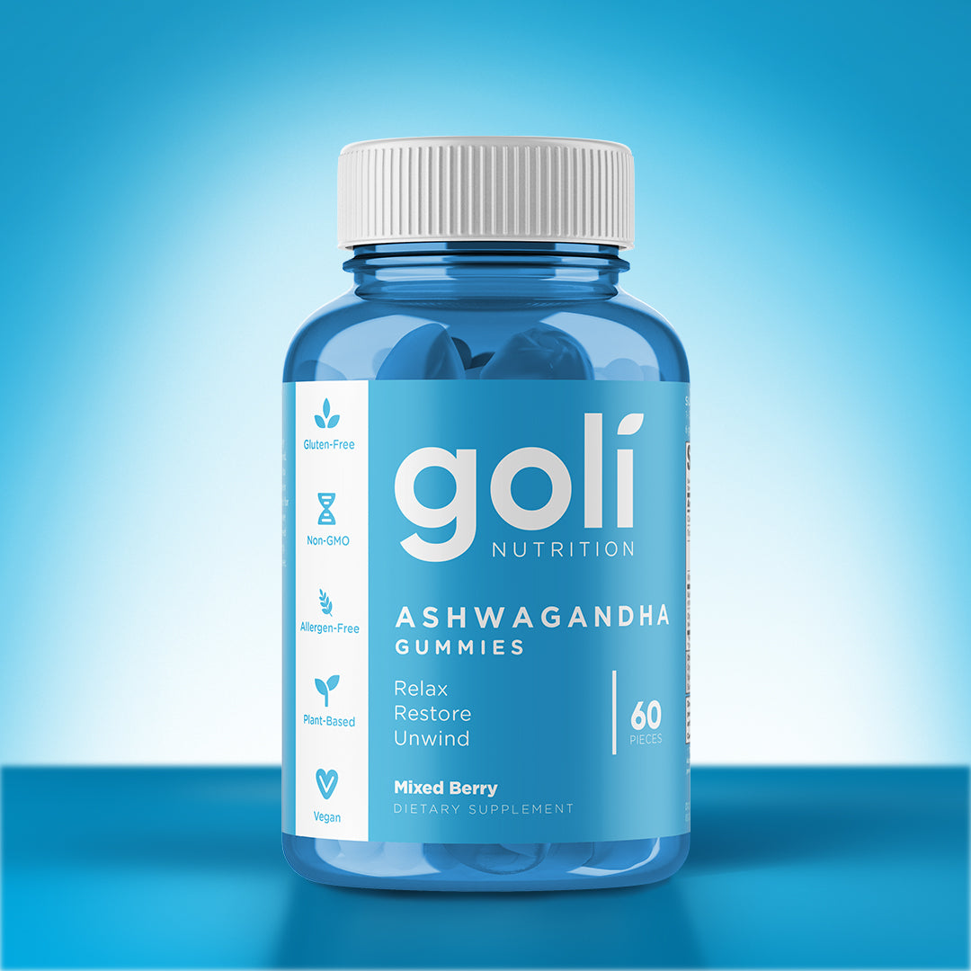 Goli Nutrition Ashwagandha Gummies  |  Unit = Case of 48 (TF)