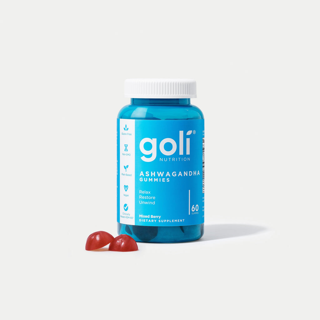 Goli Nutrition Ashwagandha Gummies  |  Unit = Case of 24 (TF)