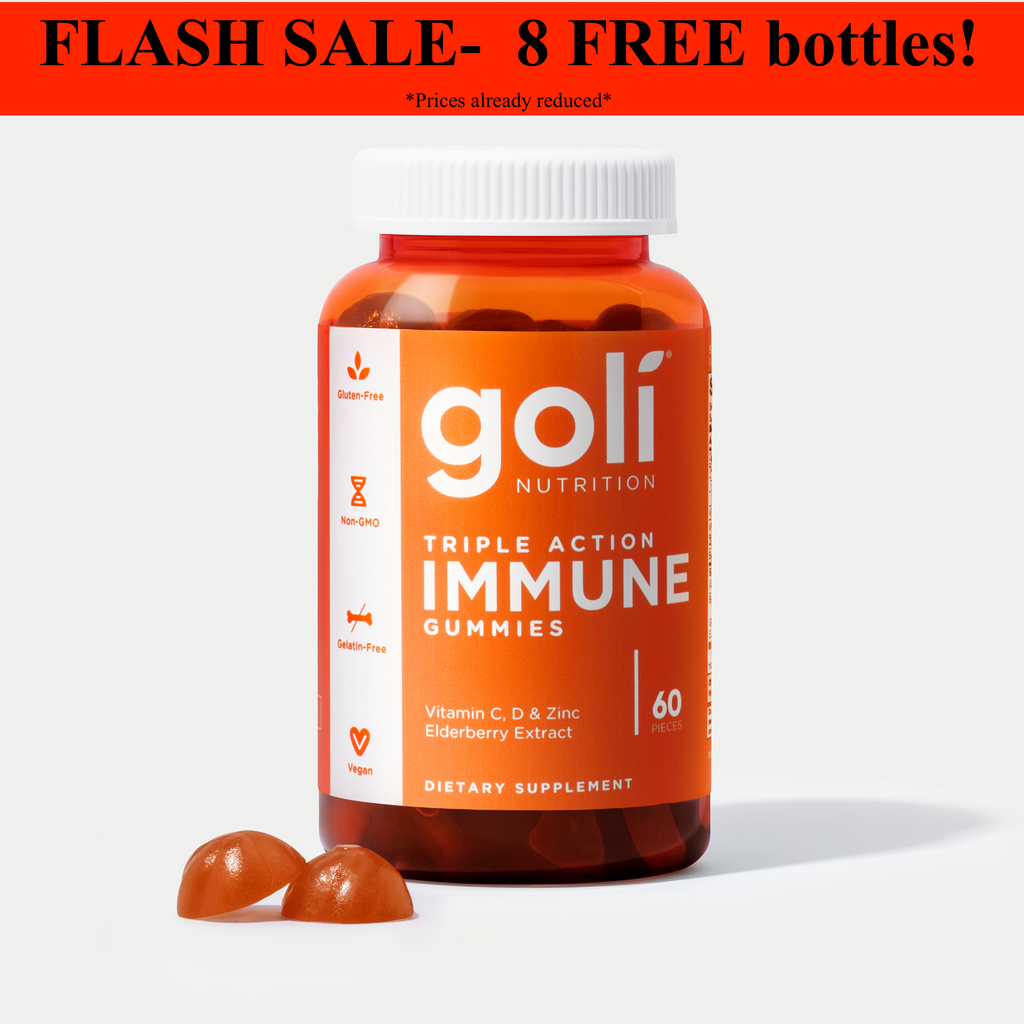 Goli Nutrition Immune Gummies  |  Unit = Case of 48