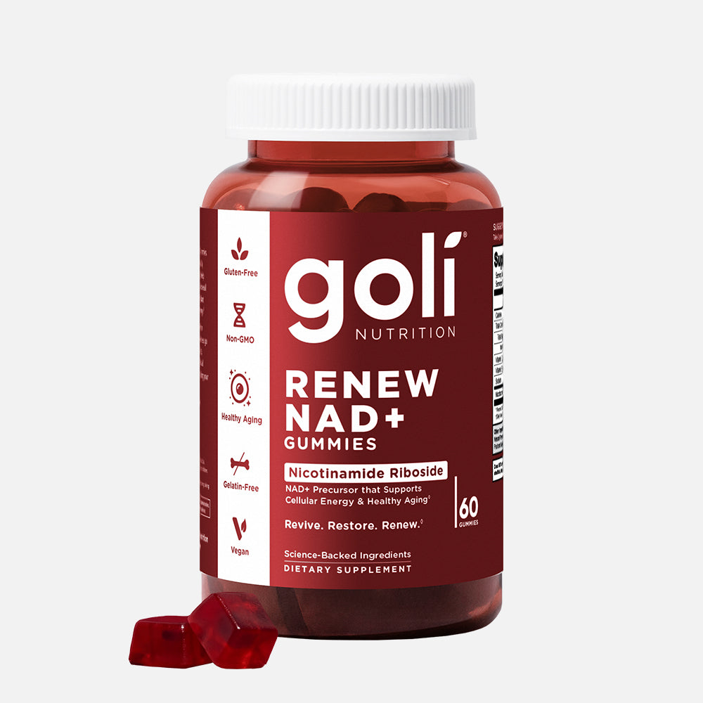 Goli Nutrition Renew NAD+ Gummies  |  Unit = Case of 24