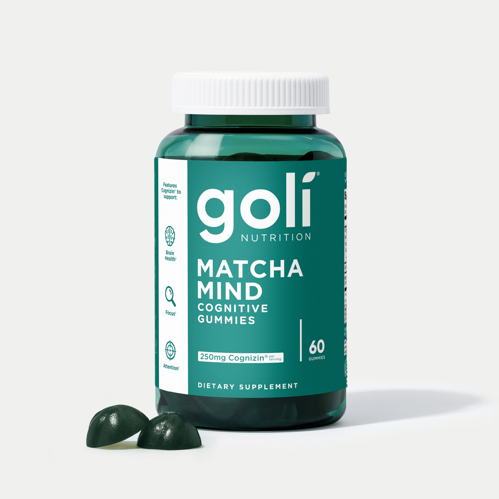 Goli Nutrition Matcha Mind Gummies | Unit = Case of 48