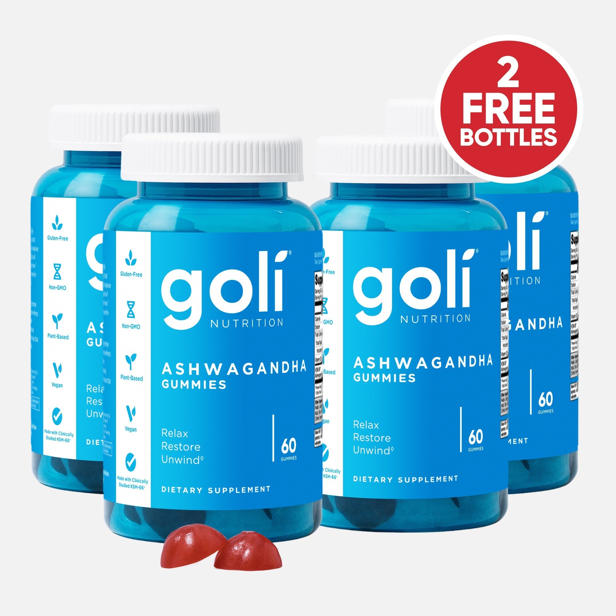 Buy 2 Get 2 FREE Ashwa Gummies