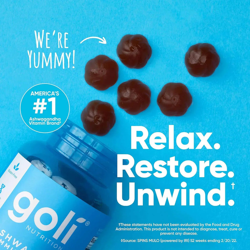 Goli® Ashwagandha Gummies Plus Get 2 FREE (Matcha & Sleep)
