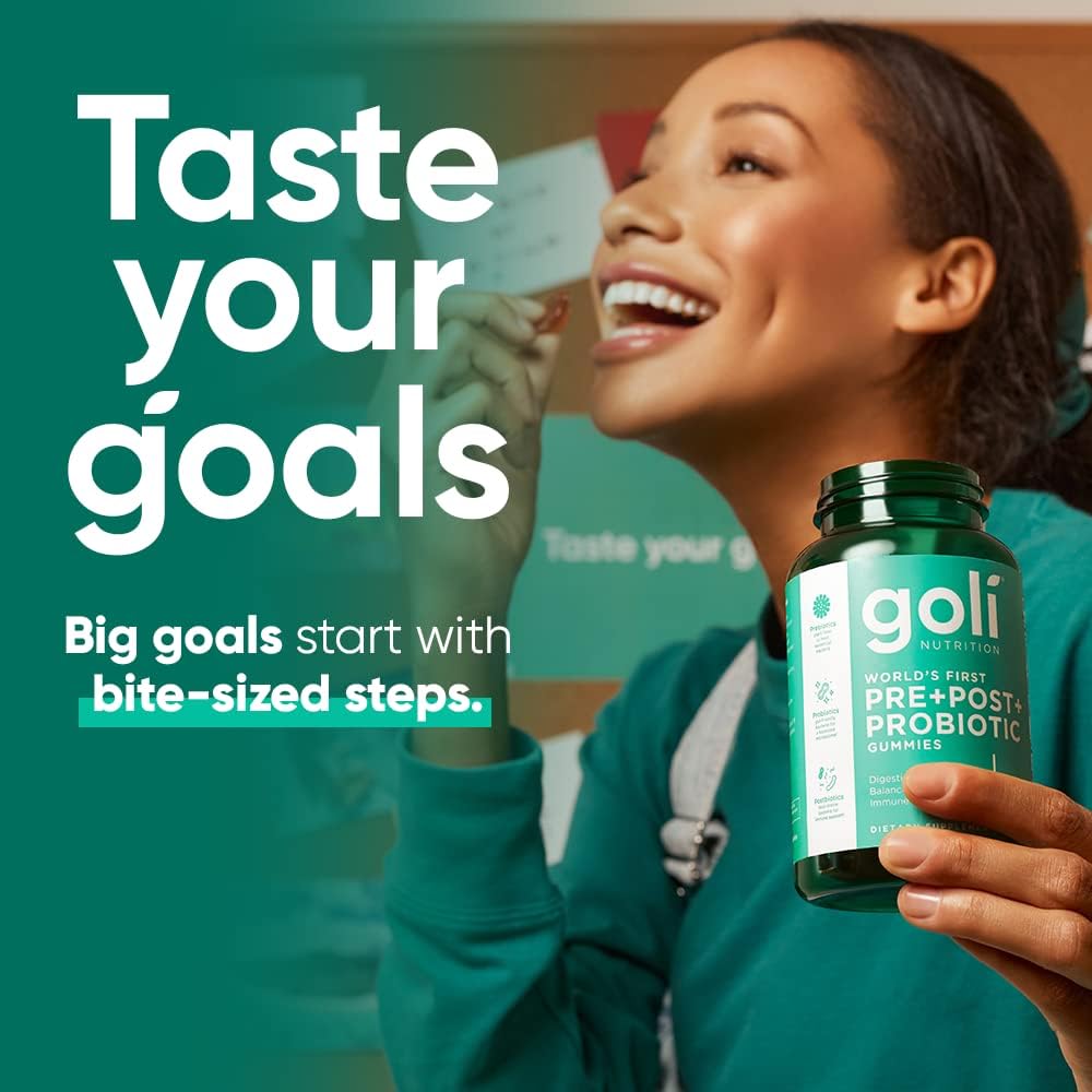1 Pack Goli® Probiotic+ Gummies