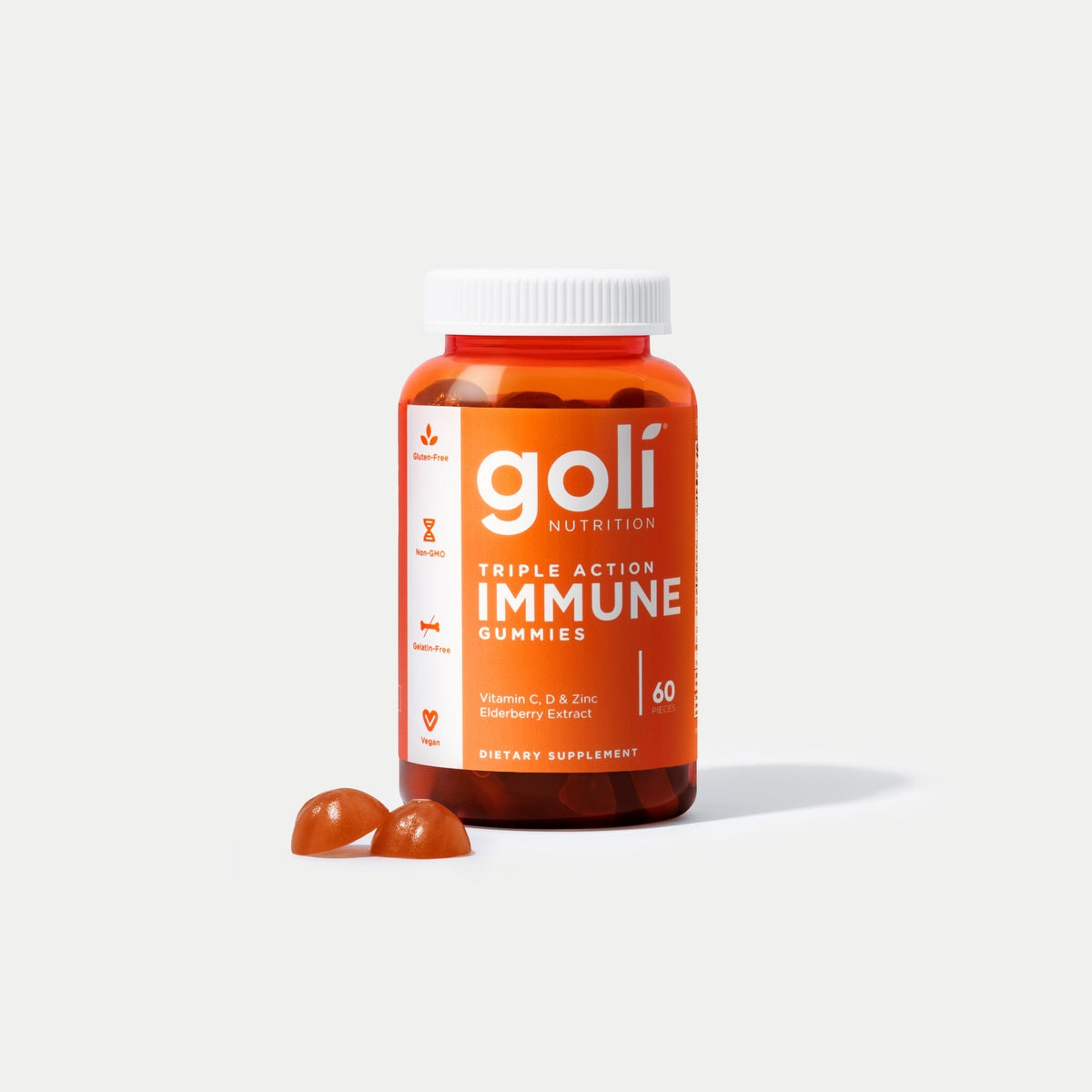 Goli Nutrition Immune Gummies  |  Unit = Case of 48 (TF)