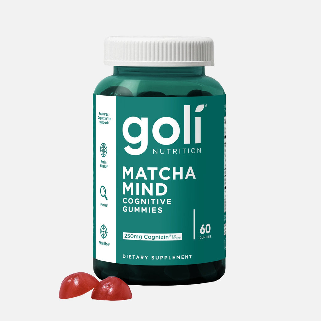 Goli Nutrition Matcha Mind Gummies | Unit = Case of 24 (TF)