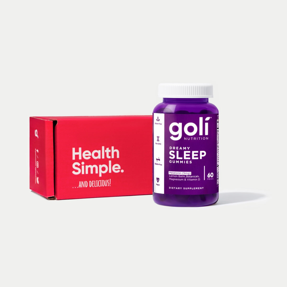 Goli Nutrition Sleep Gummies  |  Unit = Case of 48 (TF)