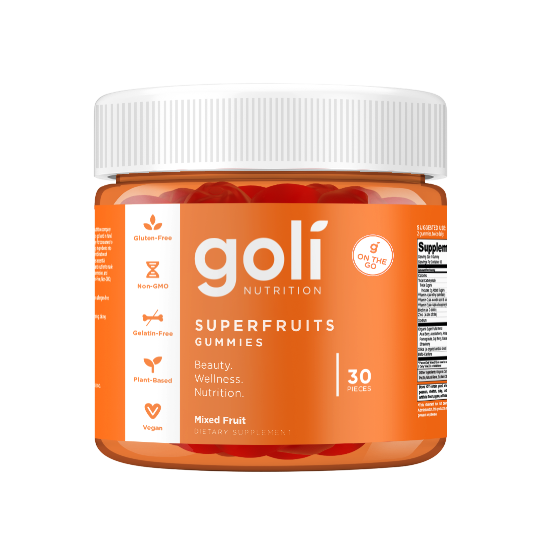 1 Bottle of Superfruits Gummies - 30 Count