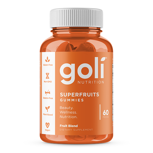 Goli Nutrition Superfruits Gummies  |  Unit = Case of 48