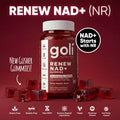 Goli Nutrition Renew NAD+ Gummies  |  Unit = Case of 24